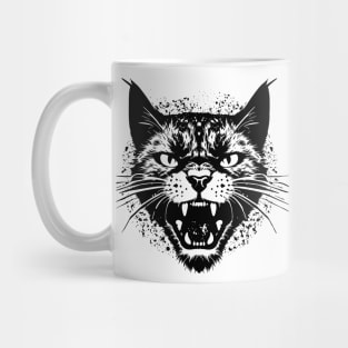 Angry cat Mug